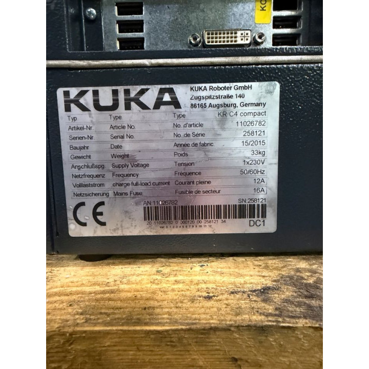 KUKA KR10 R1100 sixx C (Agilus) Robot | 10kg, 1100mm, KRC4 Compact